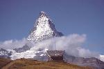 Alpy, vcarsko, Mattehorn 4478 m n.m.