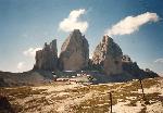 Alpy Dolomity, Itlie, Tre Cime Di Lavaredo 3003 m n.m.
