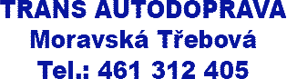 TRANS AUTODOPRAVA